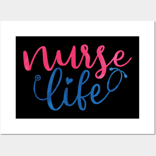 nurse life Posters and Art